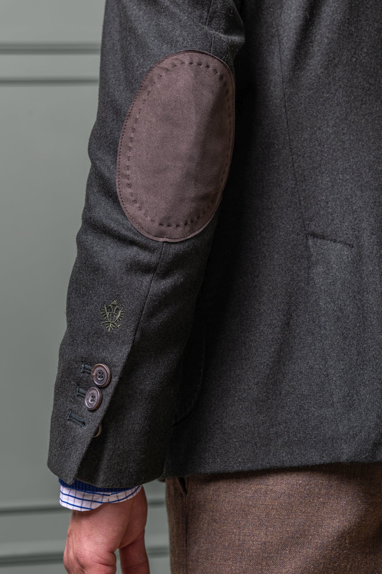 Wollsakko Wendelin in Flanell