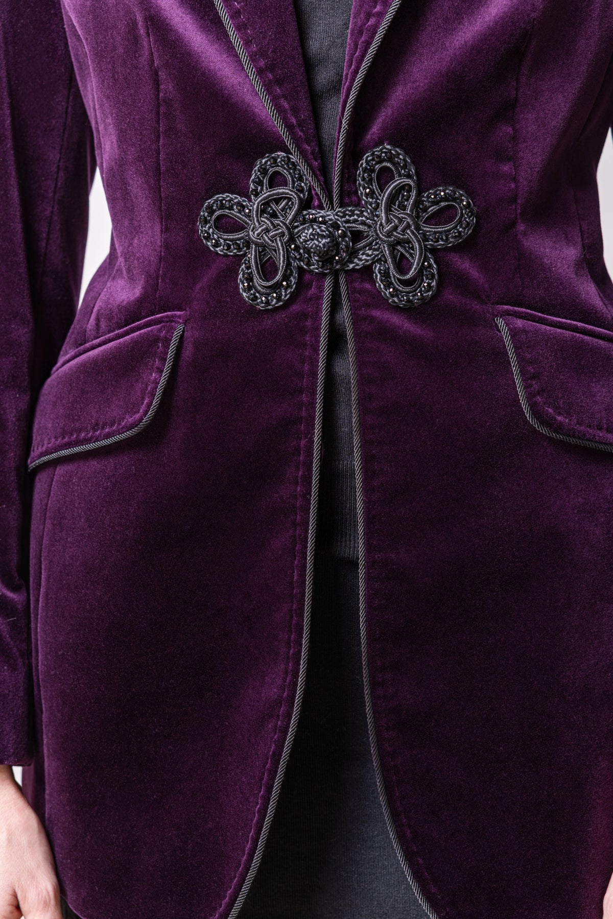 Smoking- Jacke aus Samt