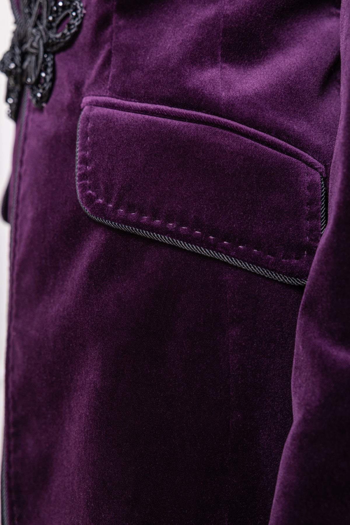 Smoking- Jacke aus Samt