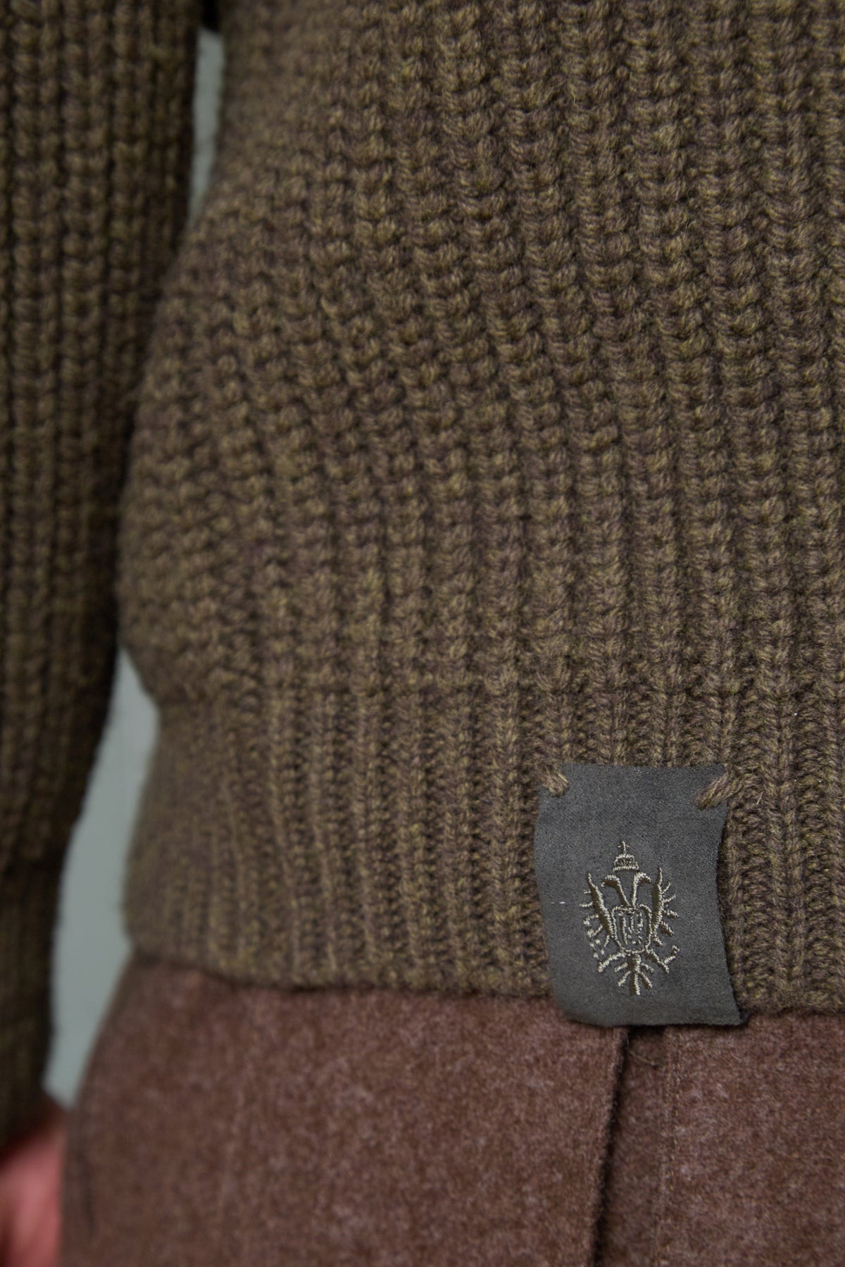 Cardigan Aurelio in Merinowolle