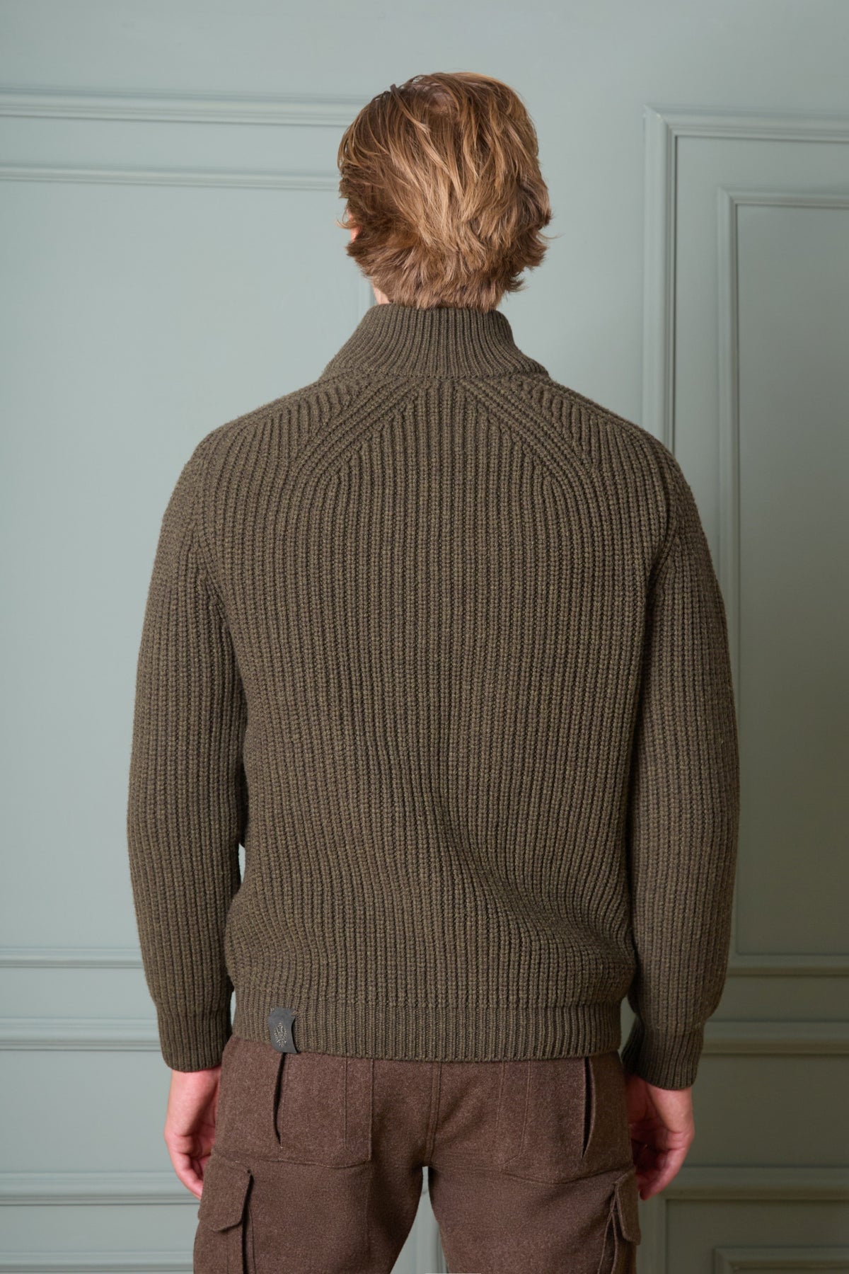 Cardigan Aurelio in Merinowolle