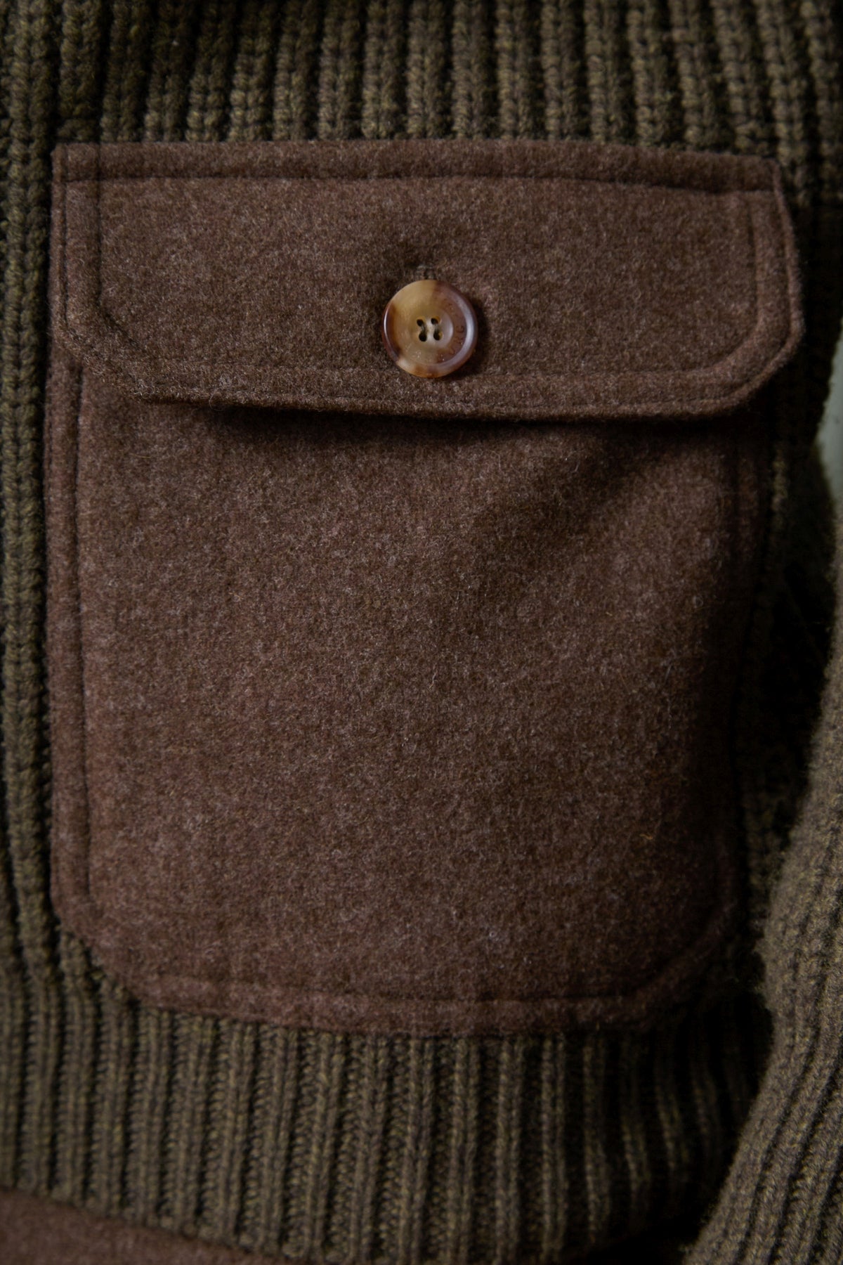 Cardigan Aurelio in Merinowolle