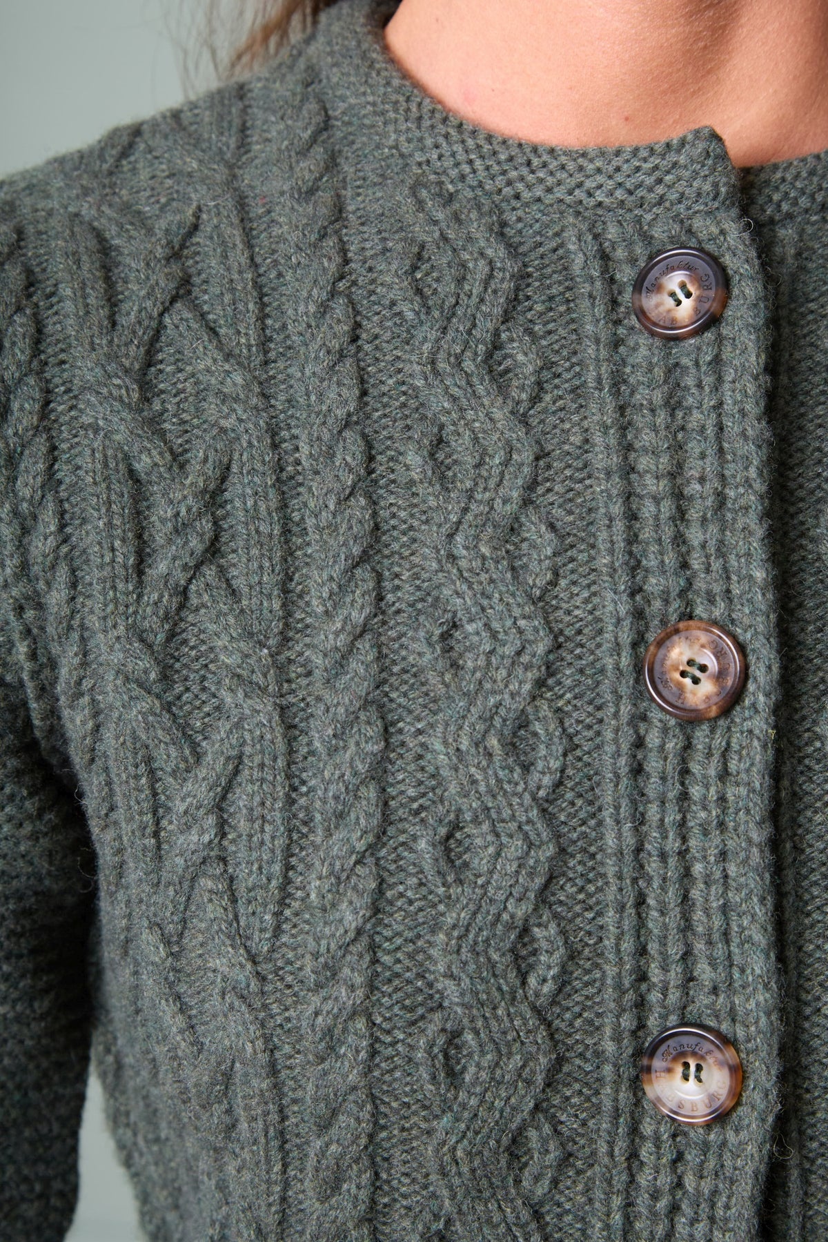 Strickjacke Donna aus Merinowolle