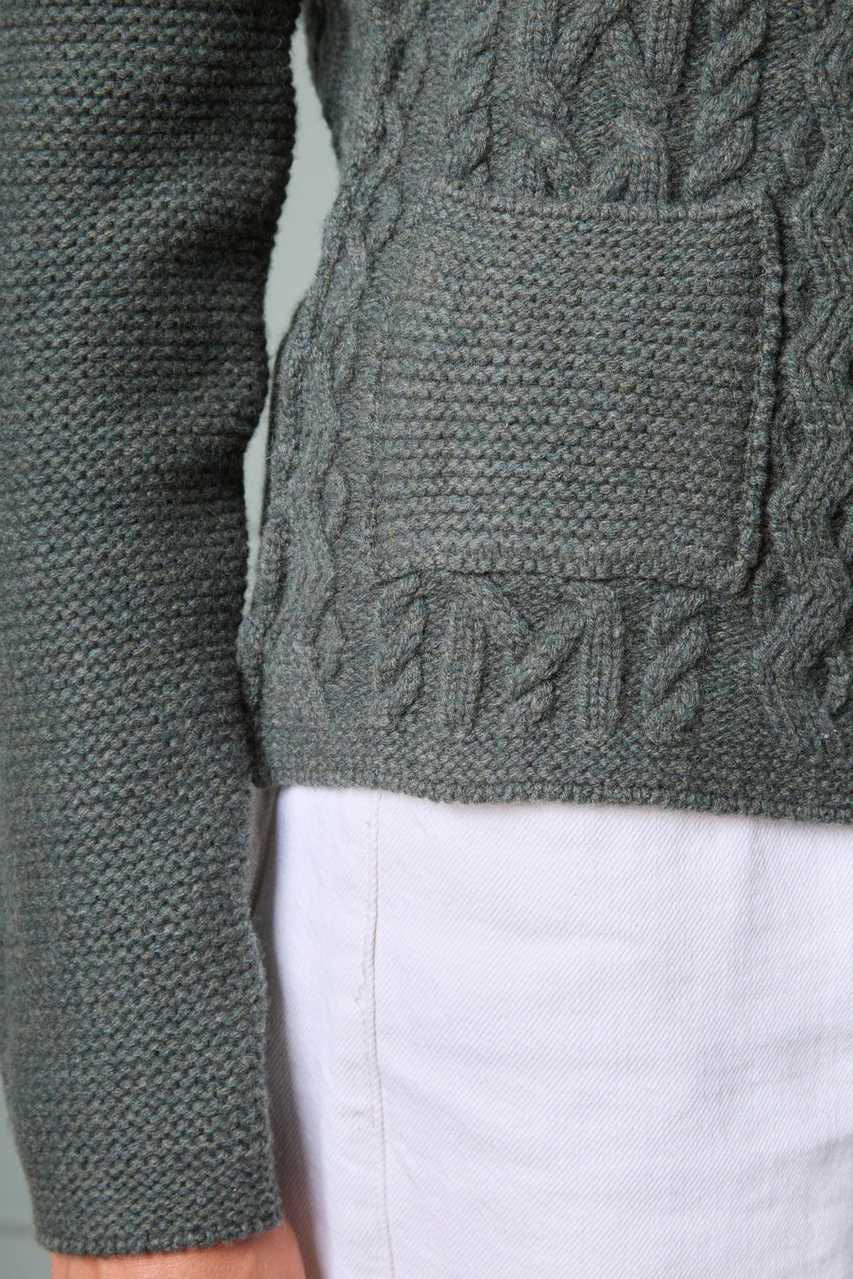 Strickjacke Donna aus Merinowolle