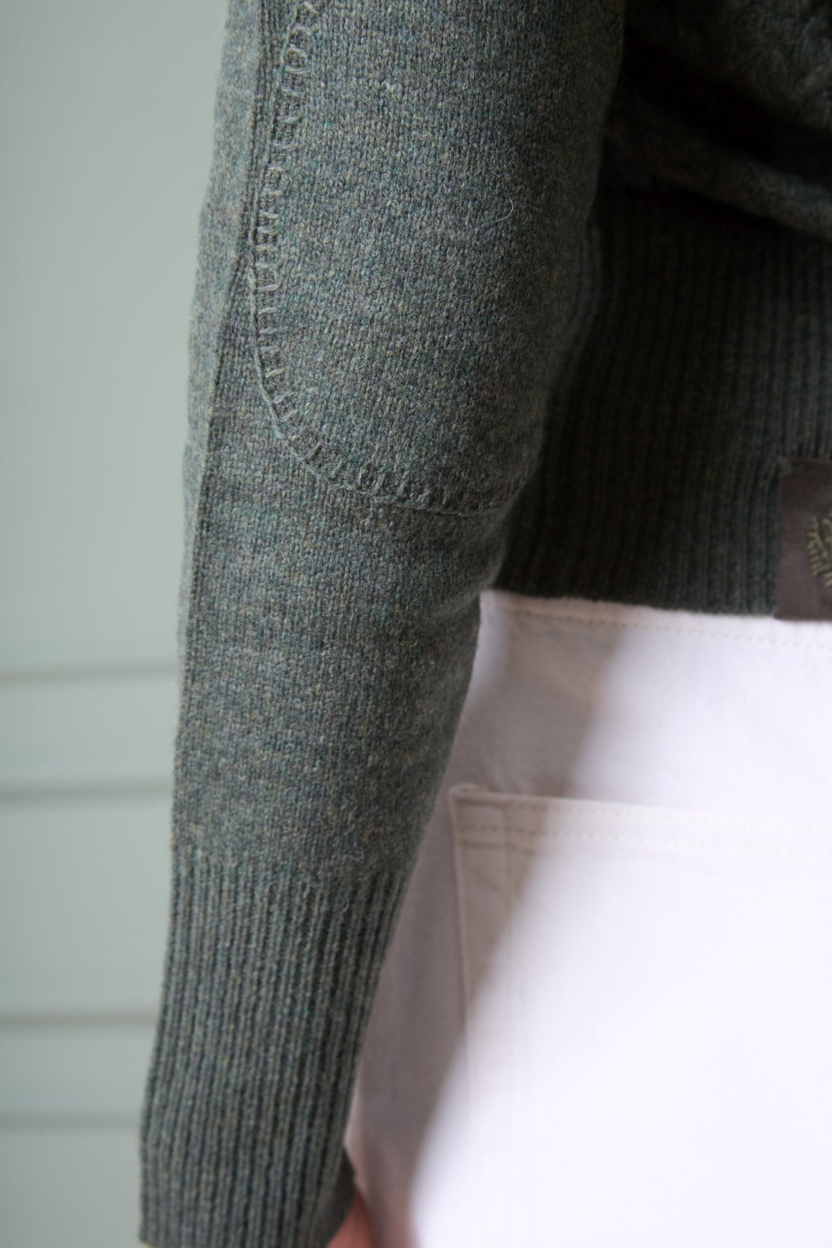  Merino wool knit sweater Rosina