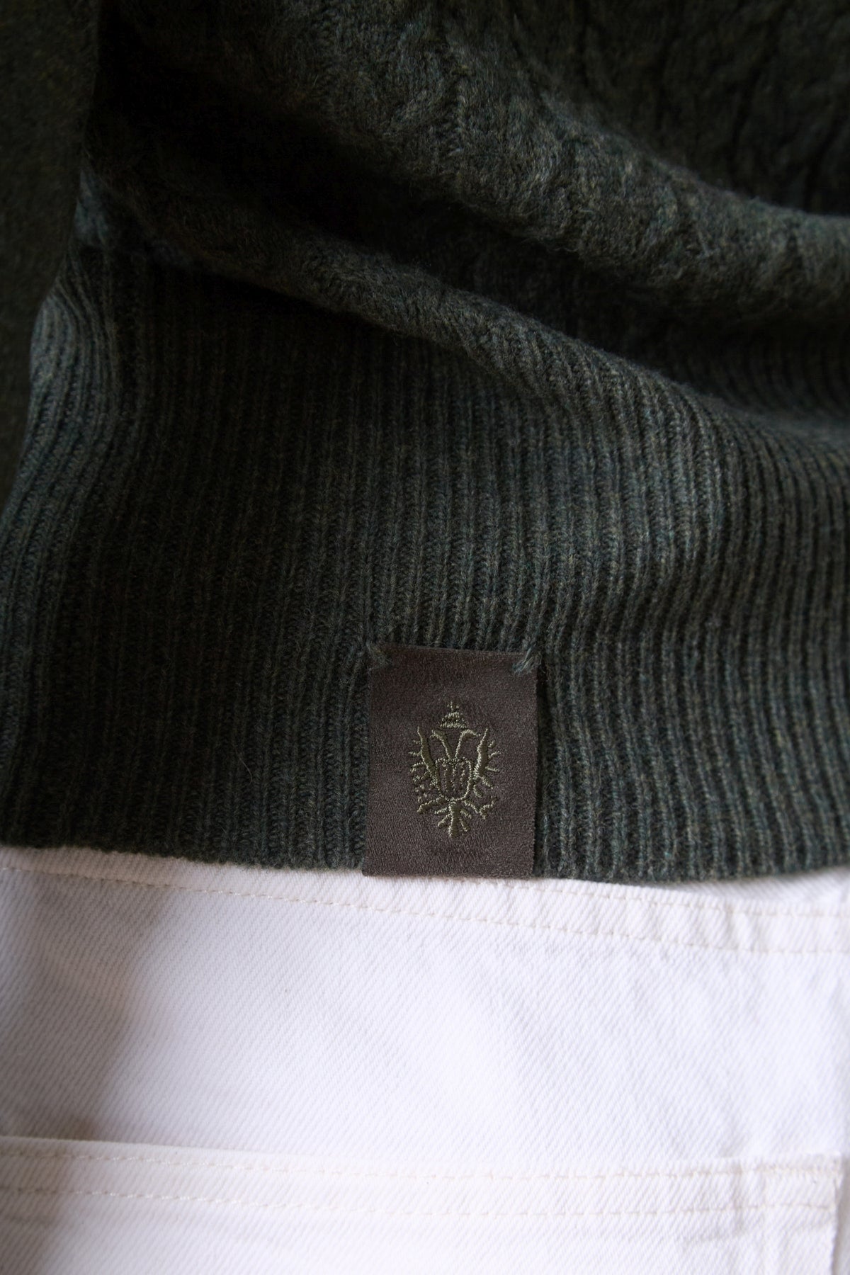  Merino wool knit sweater Rosina
