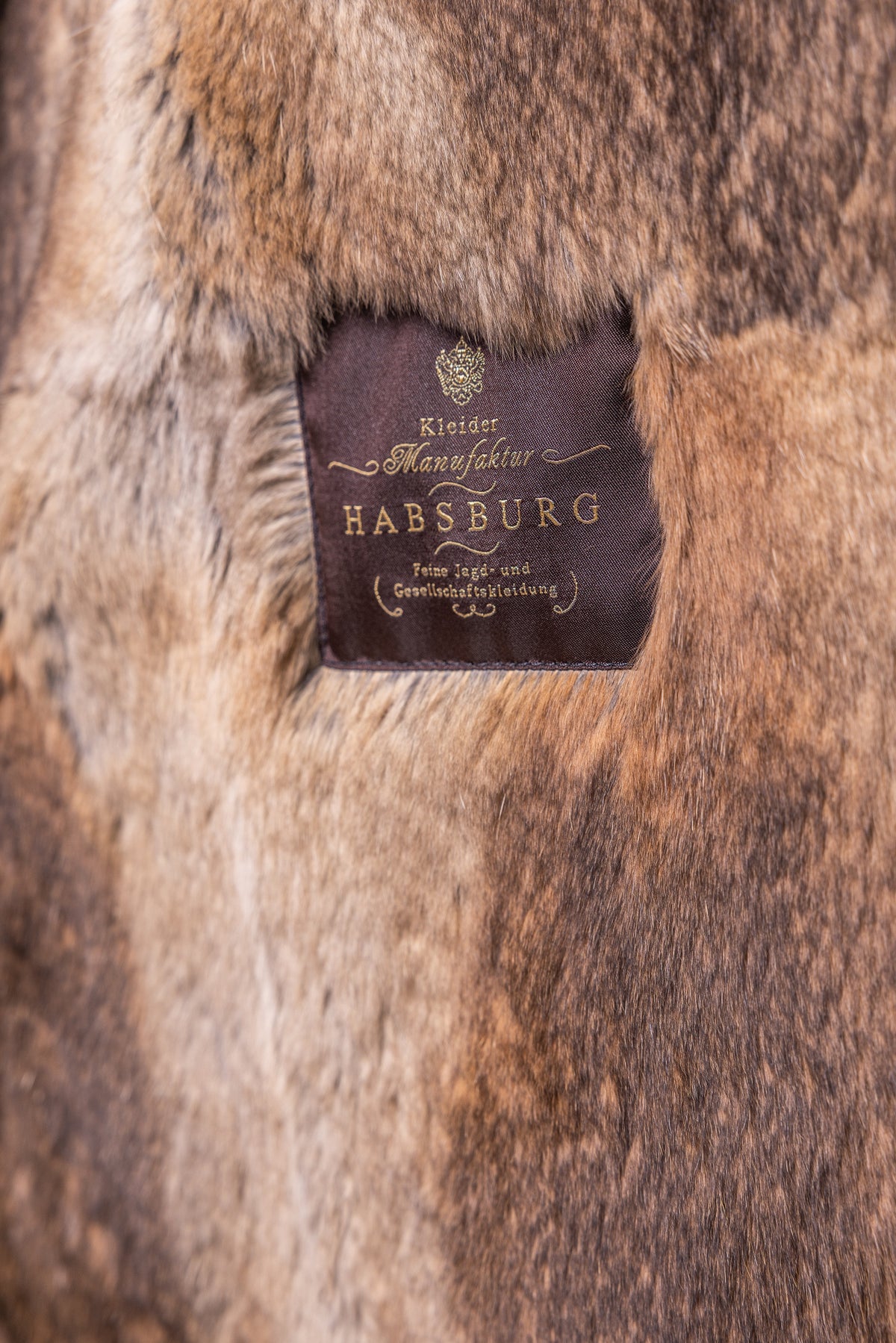 Loden Vest Hector with Fur Lining