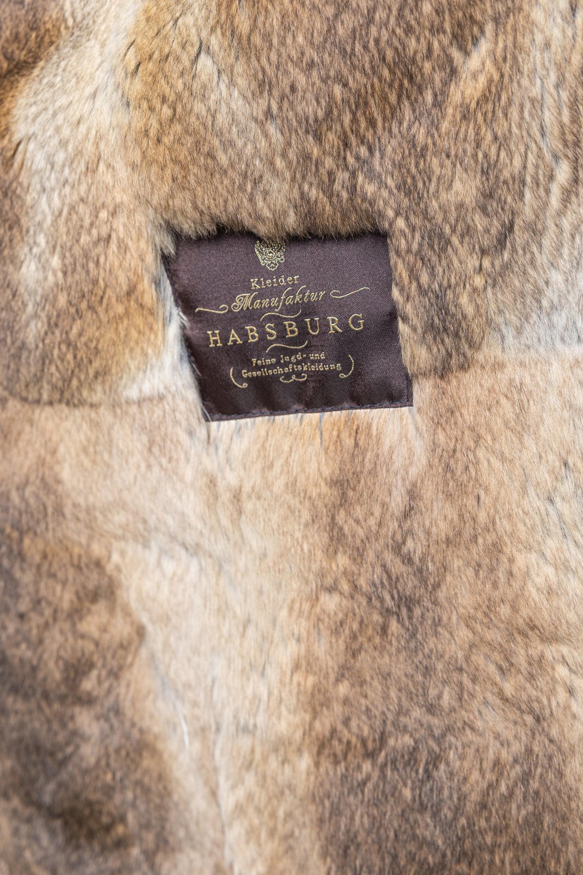 Loden Vest Hector with Fur Lining