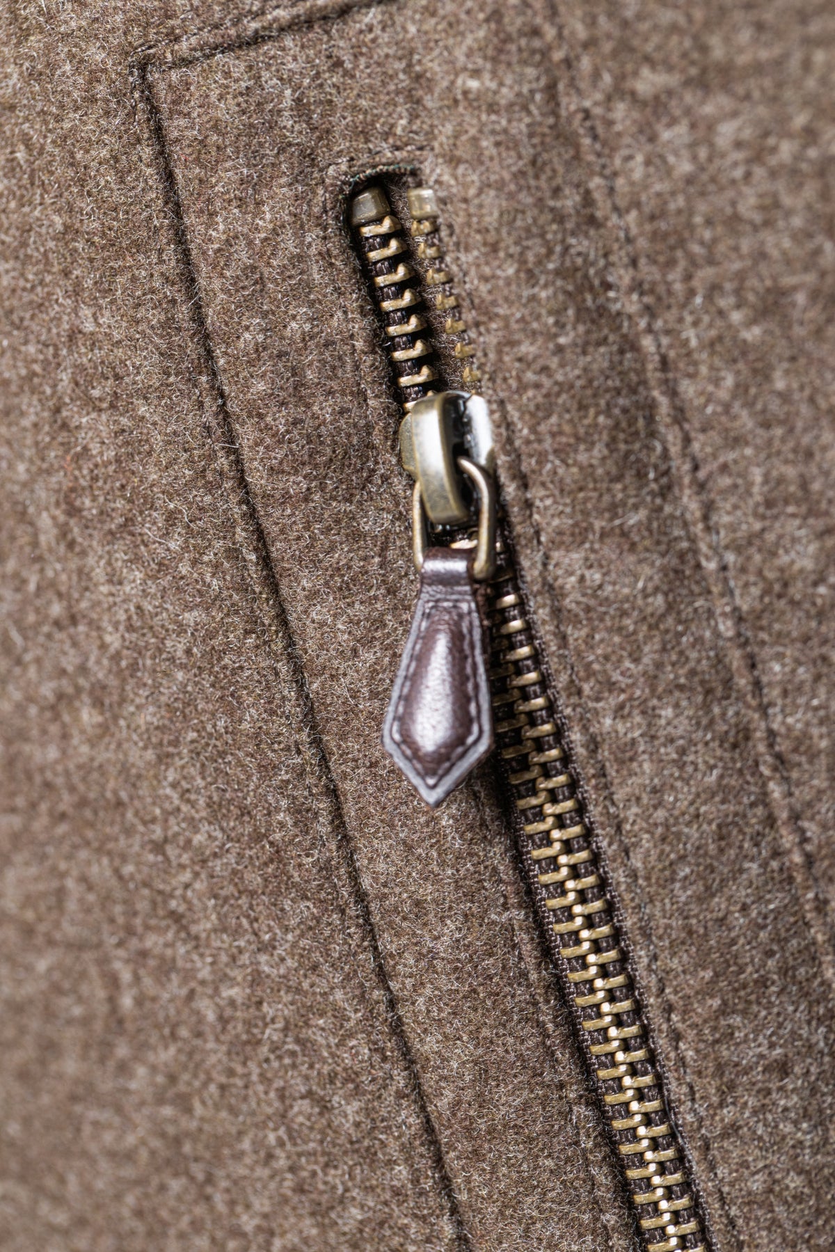 Loden Vest Hector with Fur Lining